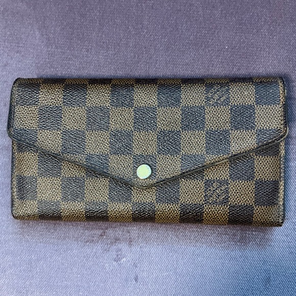 Louis Vuitton Handbags - Louis Vuitton Damier Ebene Canvas Long Wallet